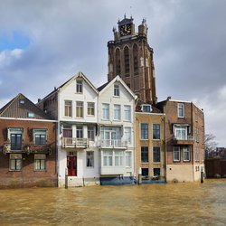 Overstroming, Dordrecht door R. de Bruijn_Photography (bron: Shutterstock)