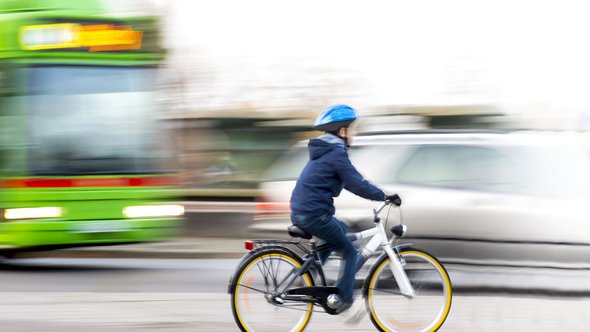 Fietser door Amy Johansson (bron: Shutterstock)