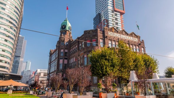 Hotel New York in Amsterdam door ColorMaker (bron: Shutterstock)