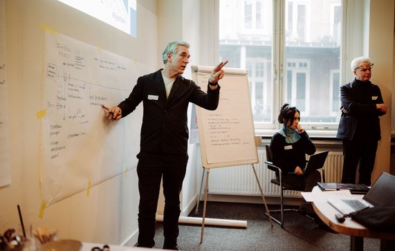 Ben van der Meer door Douwe de Boer (bron: Platform Gras)