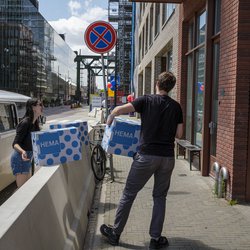 Nieuwe bewoners melden zich op Oostenburg door Allart Blaauboer (bron: Urhahn)