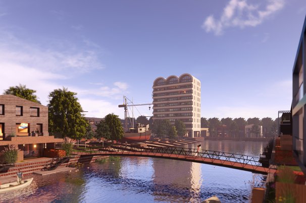 Meppel deelproject Scheepswerf-Kop van Noordpoort (1) door gemeente Meppel (bron: gemeente Meppel)