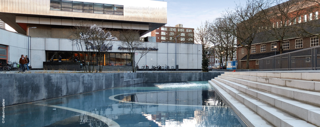 Waterplein Benthemplein Rotterdam door De Urbanisten en Pallesh + Azarfane. (bron: Article Stefan Al)