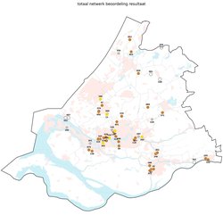 Categorisering hubs in Zuid-Holland door Brink (bron: Brink)
