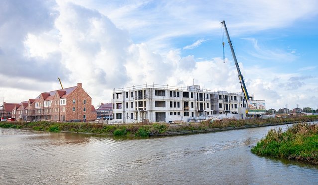 Waddinxveen onder constructie door Menno van der Haven (bron: Shutterstock)