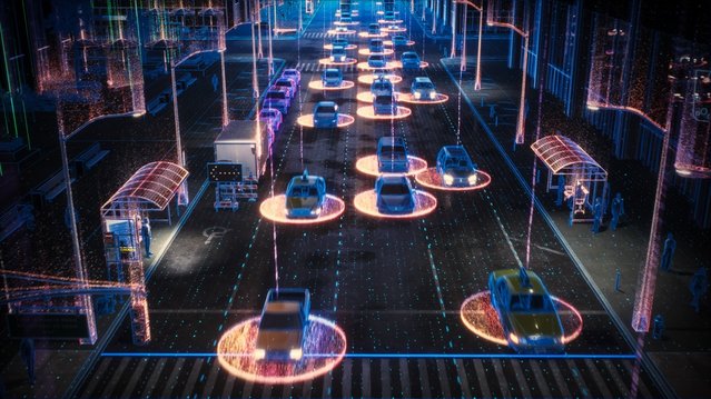 Twin Computer Vision van de stad door Gorodenkoff (bron: shutterstock)