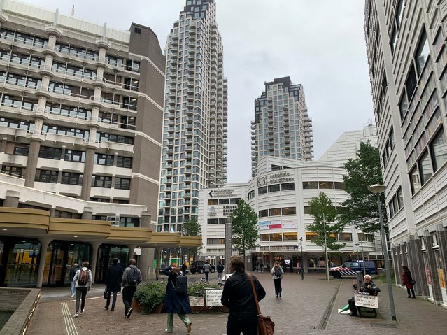 Plein KB Den Haag Centraal nu door gemeente Den Haag (bron: gemeente Den Haag)