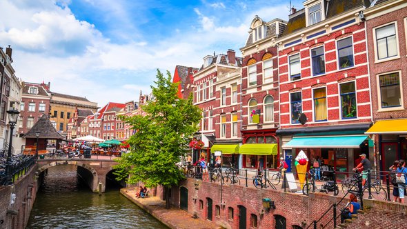 De binnenstad van Utrecht door Olena Znak (bron: Shutterstock)
