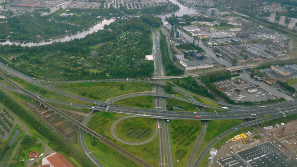 amsterdam from above