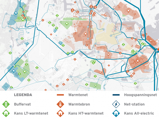 Fictieve themakaart regionale energiestrategie door Over Morgen (bron: Over Morgen)