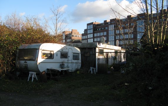 Caravans door Joost Zonneveld (bron: Gebiedsontwikkeling.nu)