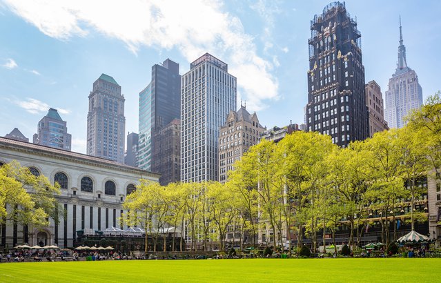 Bryant park, New York door rawf8 (bron: Shutterstock)