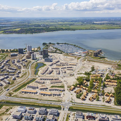 Luchtfoto Almere Duin door Top-Shot (bron: Gemeente Almere)