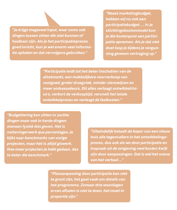 Projectontwikkelaars over de kosten en baten van omgevingsparticipatie #1 door Erwin Heurkens en Wouter Jan Verheul (bron: Nieuwe Verhoudingen in Omgevingsparticipatie)