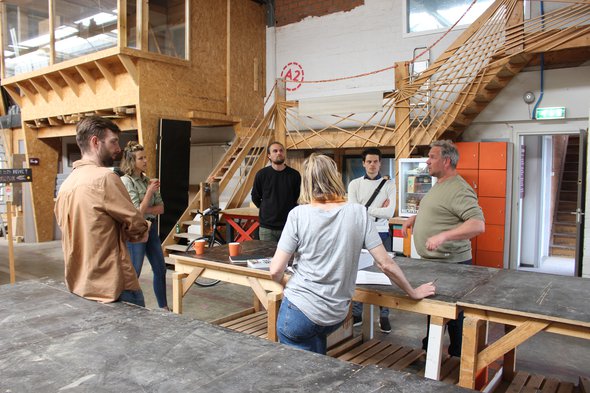 Op werkbezoek bij een makersplek in Rotterdam door Jutta Hinterleitner (bron: Jutta Hinterleitner)