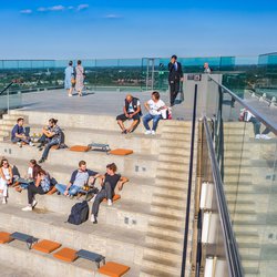 Het dakterras van het Forum in Groningen door Marc Venema (bron: Shutterstock)