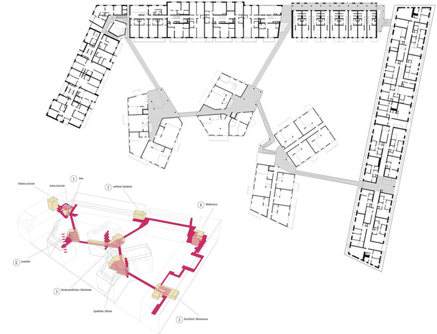 Plattegronden project Sonnwendviertel 1 door StudioVlayStreeruwitz (bron: StudioVlayStreeruwitz)
