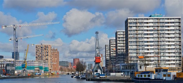 Werkzaamheden Laakkwartier door Roel Wijnants (bron: Flickr)