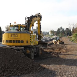 snelweg bouw grond