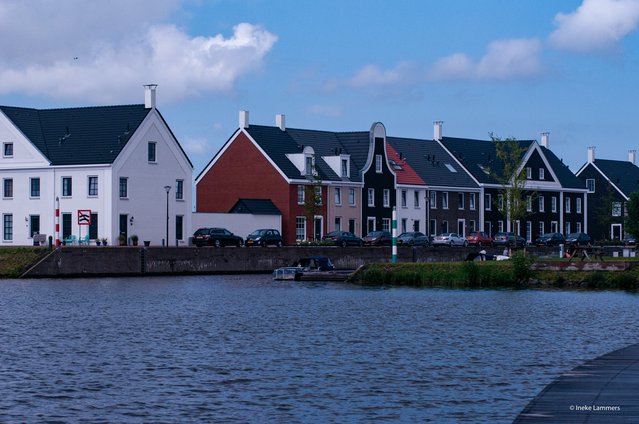 Woonwijk het havenkwartier | Ineke Lammers door Ineke Lammers