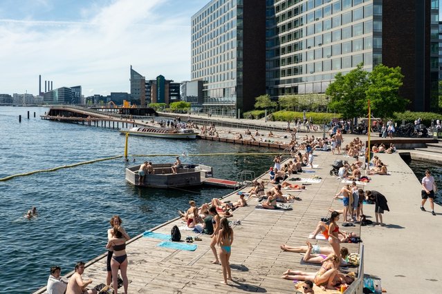 Kalvebod Waves in Kopenhagen, Denemarken door Oliver Foerstner (bron: Shutterstock)