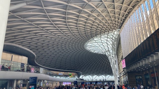 Nieuwe toevoeging station King's Cross door Joost Zonneveld (bron: Gebiedsontwikkeling.nu)