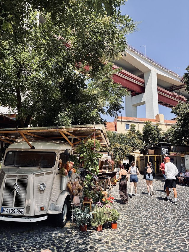 Openbare ruimte Lissabon door Edwin Greuter (bron: Edwin Greuter)