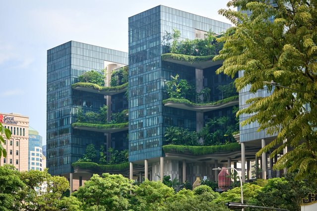 Modern gebouw in Singapore door Vladimir (bron: Zhoga)