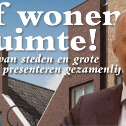 Geef wonen de ruimte nico rietdijk