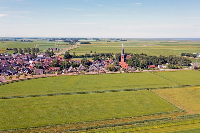 Holwerd, Friesland door Steve Photography (bron: Shutterstock)