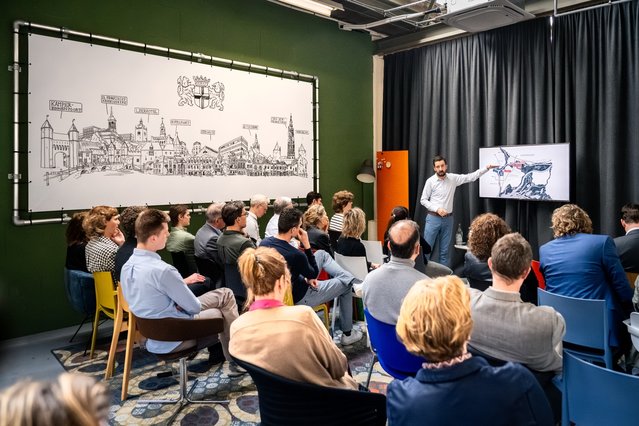 SKG Jaarcongres 2024 deelsessie Red & Blue door Sander van Wettum (bron: Stichting Kennis Gebiedsontwikkeling)