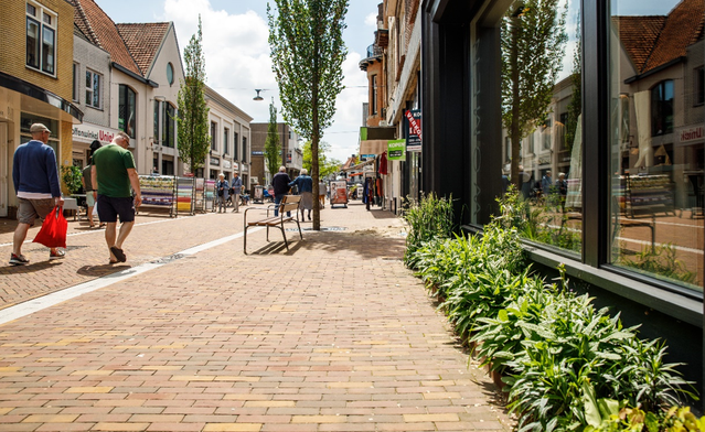 Impressie van de Grotestraat in Ede door Gemeente Ede (bron: Platform31)