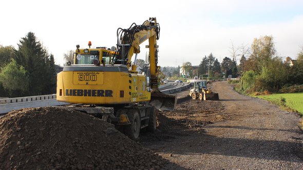 snelweg bouw grond