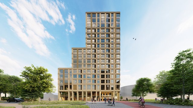Render Peperklip 2 door Akro Consult (bron: Akro Consult)