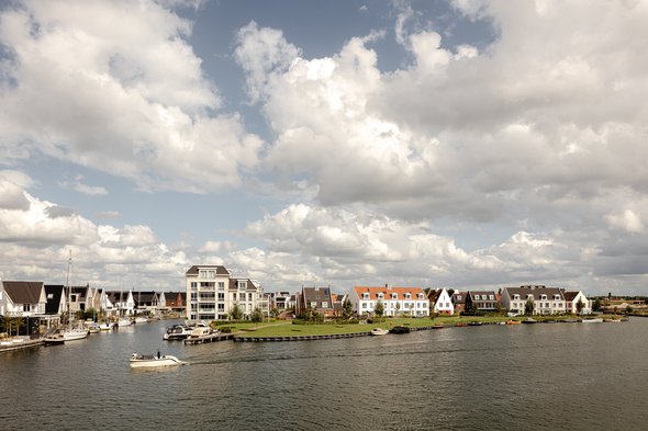 Waterfront Harderwijk overview door Sebastian van Damme (bron: Synchroon)