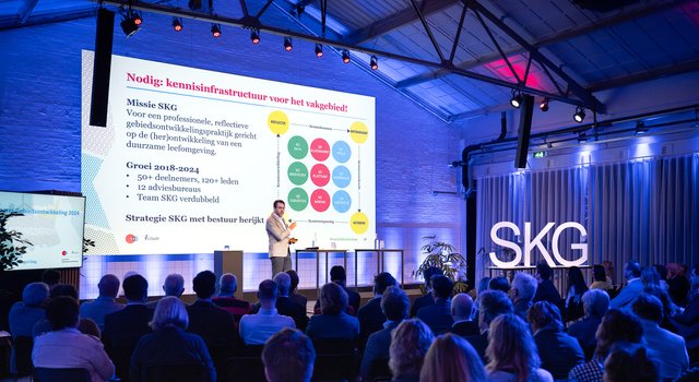 SKG Jaarcongres 2024 door Sander van Wettum (bron: Stichting Kennis Gebiedsontwikkeling)