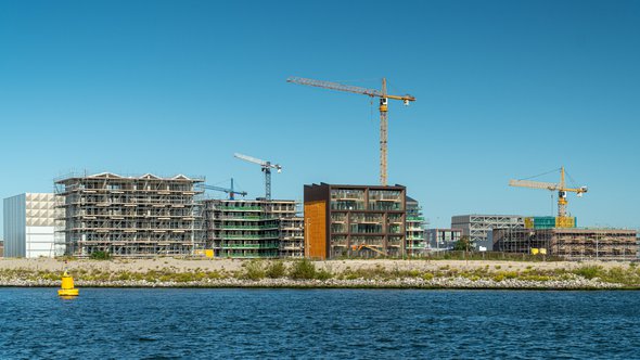 Residential construction in Amsterdam, the Netherlands door Jasper Suijten (bron: Shutterstock)