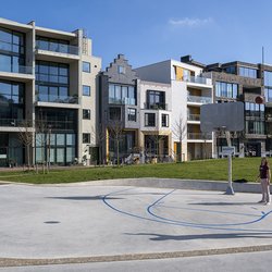 Basketballen in Spoorzone Delft door Nadine van den Berg (bron: Nadine van den Berg)