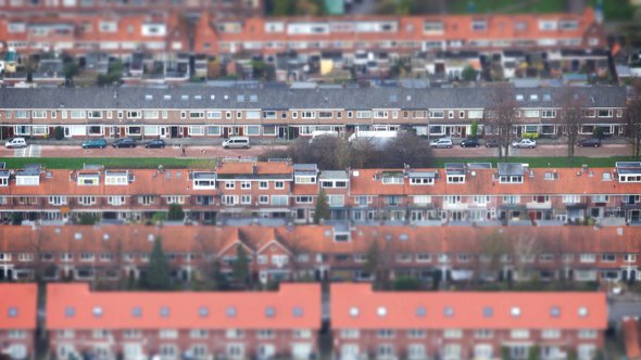 Dakenlandschap_"Utrecht vanuit de lucht" (CC BY-SA 2.0) by Sebastiaan ter Burg door Sebastiaan ter Burg (bron: Flickr)