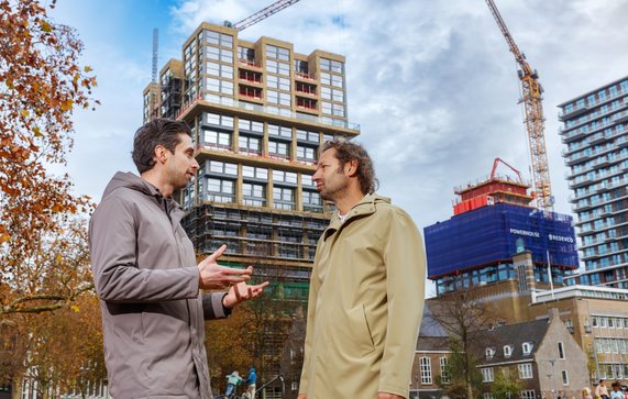 Christiaan Groeneweg en Evert Kolpa door Reinier Bergsma (bron: BPD)