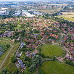 Milton Keynes, VK door Go My Media (bron: shutterstock)