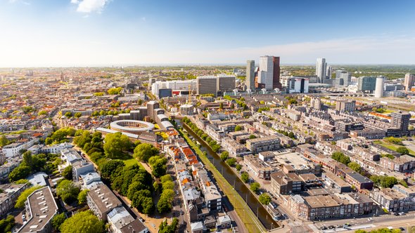 Panorama van Den Haag door Sebastian Grote (bron: Shutterstock)