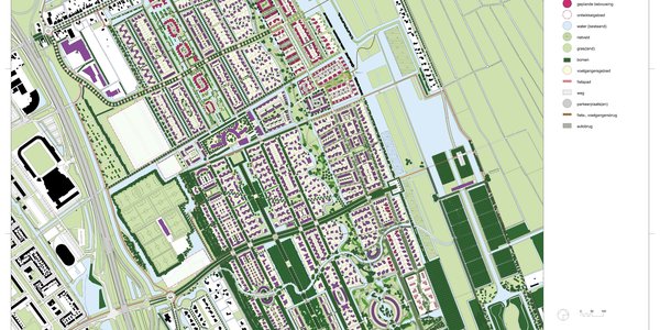 Totaalkaart Skoatterwâld door gemeente Heerenveen (bron: gemeente Heerenveen)