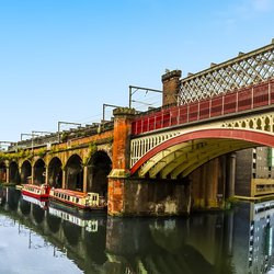 Castlefield Viaduct, Manchester. door Nicola Pulham (bron: Shutterstock)
