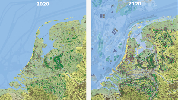 Nederland in 2020 en 2120 | WUR