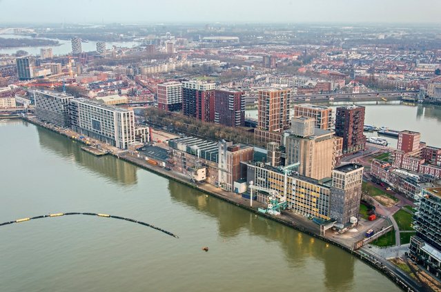 Rijnhaven en Maashaven in Rotterdam door Frans Blok (bron: Shutterstock)