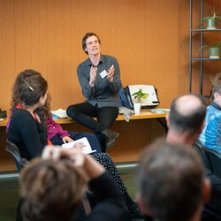 Peter Pelzer op het SKG Jaarcongres door Sander van Wettum (bron: SKG)