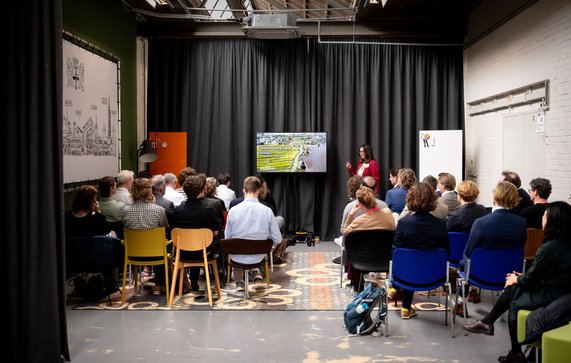 SKG Jaarcongres 2024 sessie Red & Blue door Sander van Wettum (bron: Stichting Kennis Gebiedsontwikkeling)