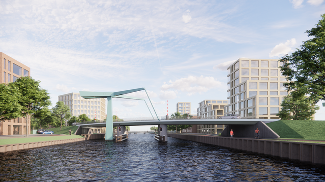 Meppel nieuwe stadsentree van Noordpoort  (2) door gemeente Meppel (bron: gemeente Meppel)