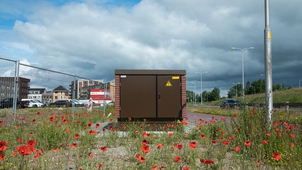 Transformatorhuisje in Harderwijk door Tom van Hoorn (bron: Shutterstock)